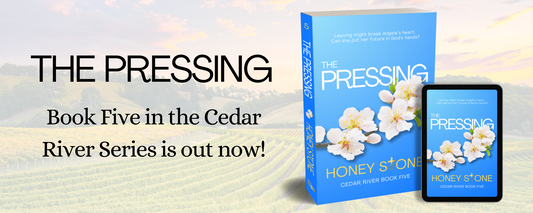 The Pressing, Book Five in the Cedar River Series, is out now!